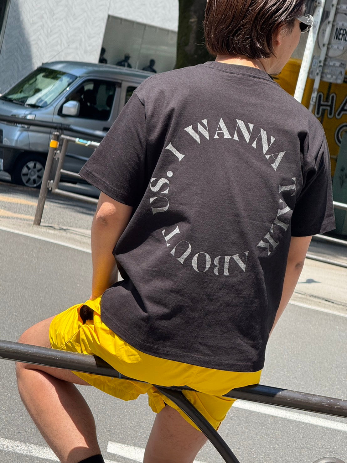 “I WANNA TALK ABOUT US” Limited Edition T-Shirt