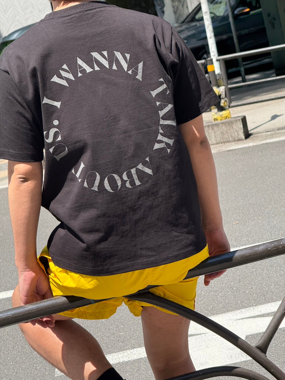 “I WANNA TALK ABOUT US” Limited Edition T-Shirt