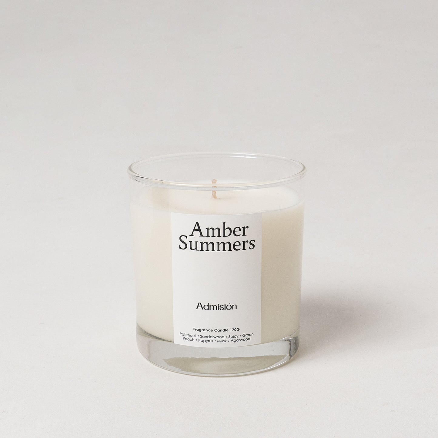 Fragrance Candle Amber Summers