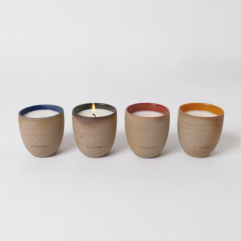 Handcrafted Vessel Candle  Ámbar Tarde