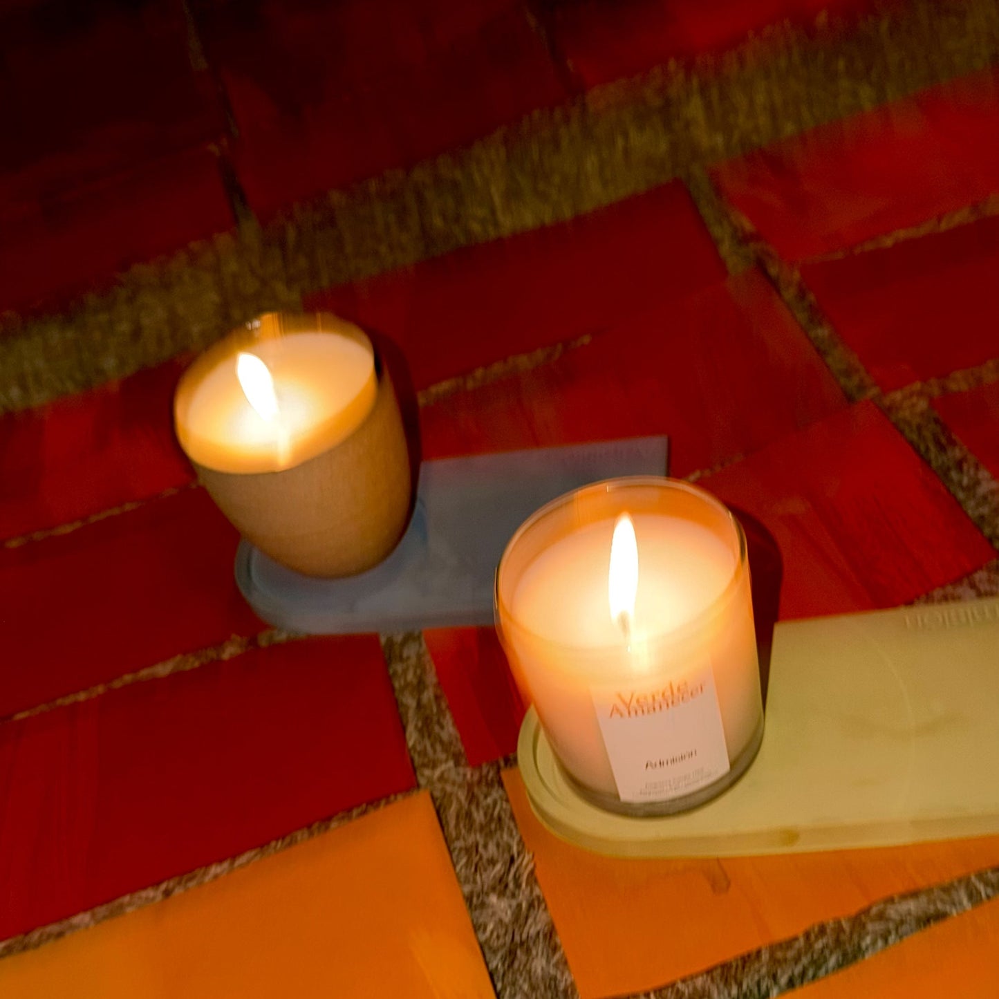 Handcrafted Vessel Candle  Ámbar Tarde